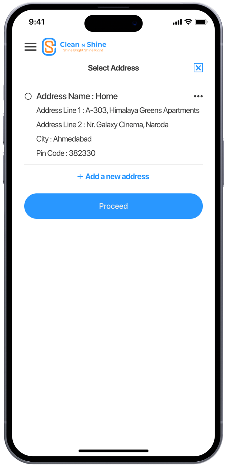 Project Screen Images